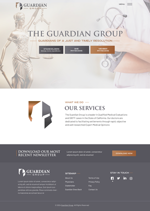 Web Design by Blue Sparrow for this project | Design: #32708766