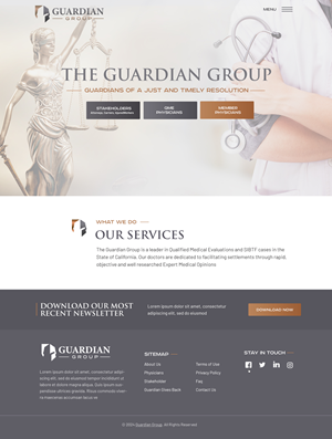 Web Design by Blue Sparrow for this project | Design: #32714680