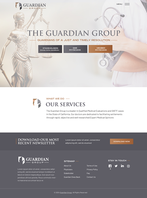 Web Design by Blue Sparrow for this project | Design: #32714681