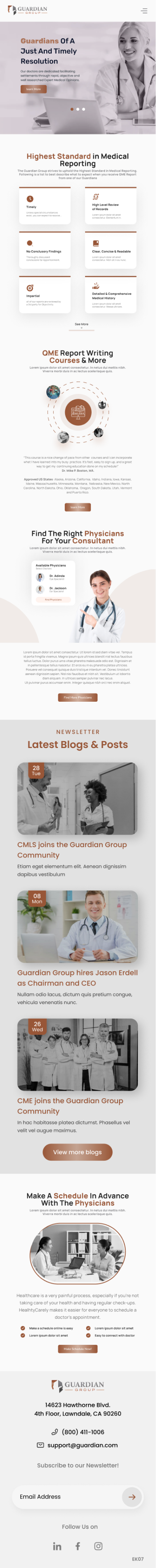 Web Design by Taufik H for this project | Design #32531967