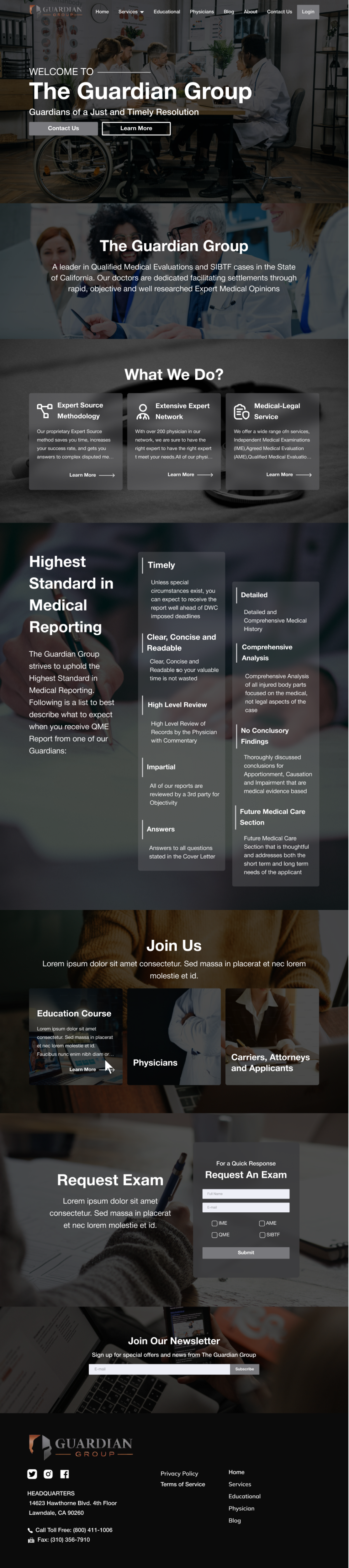Web Design by Taufik H for this project | Design #32552891