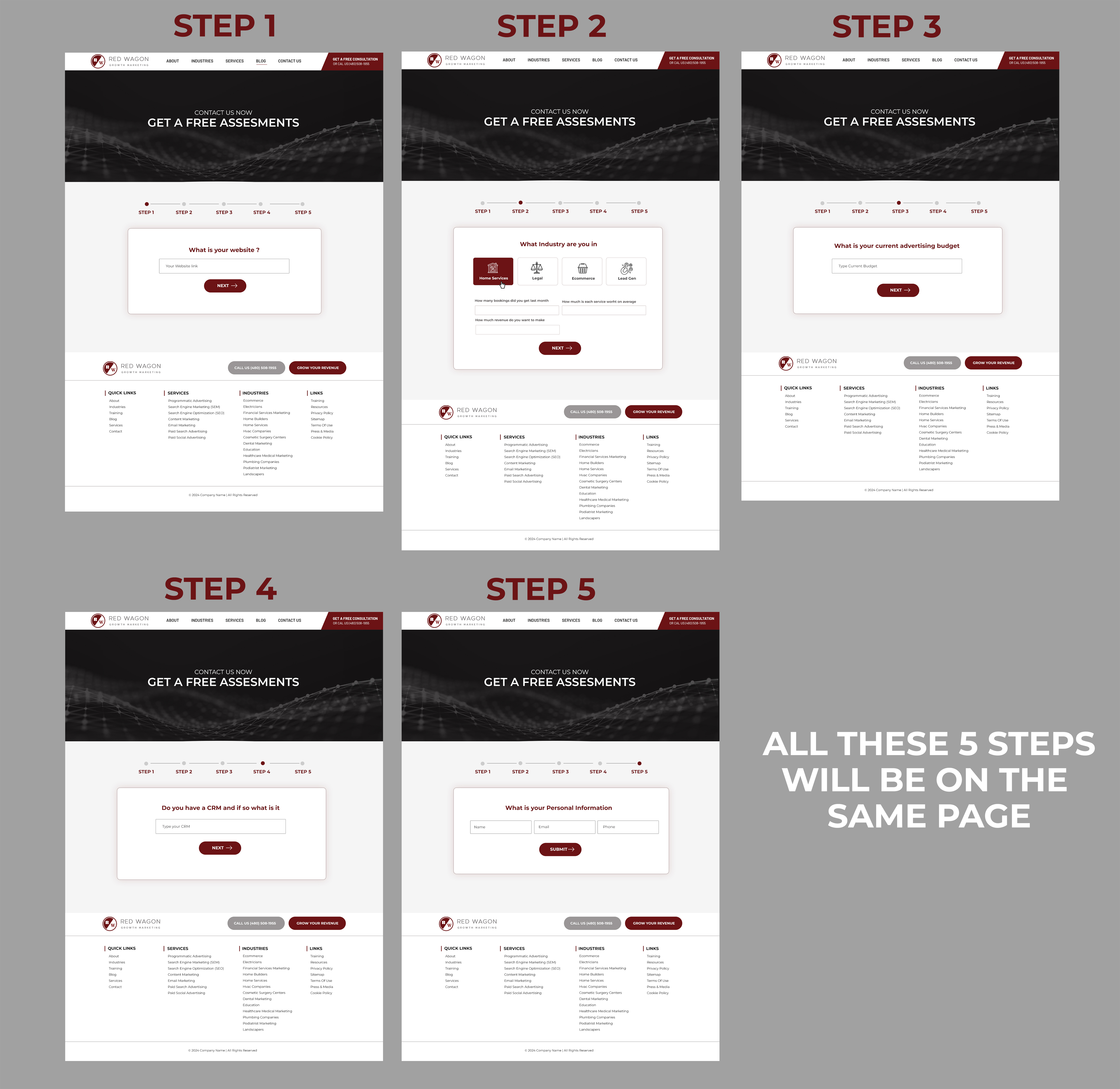 Web Design by Blue Sparrow for this project | Design #32586422