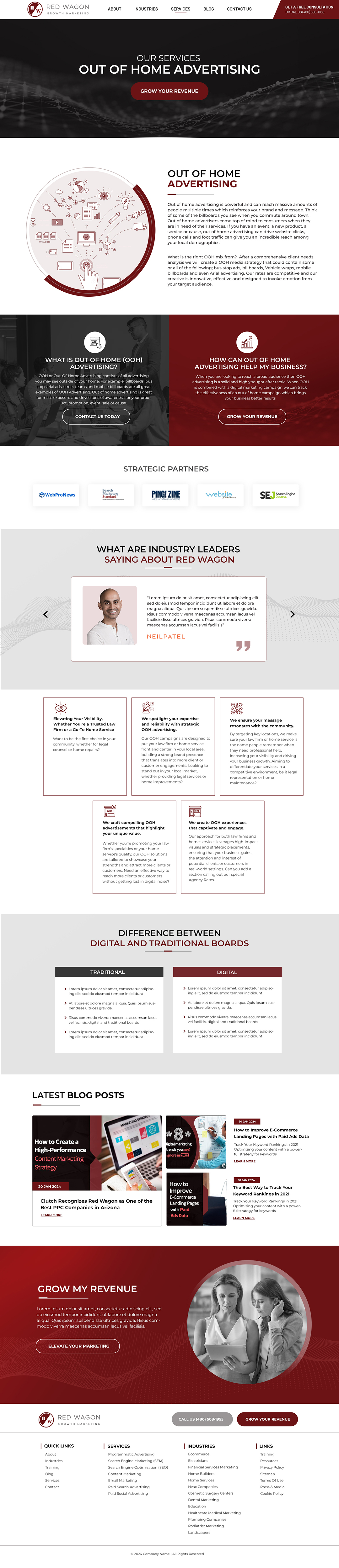 Web Design by Blue Sparrow for this project | Design #32598528