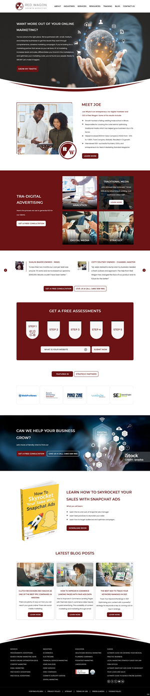 Web Design by pb for this project | Design: #32575592