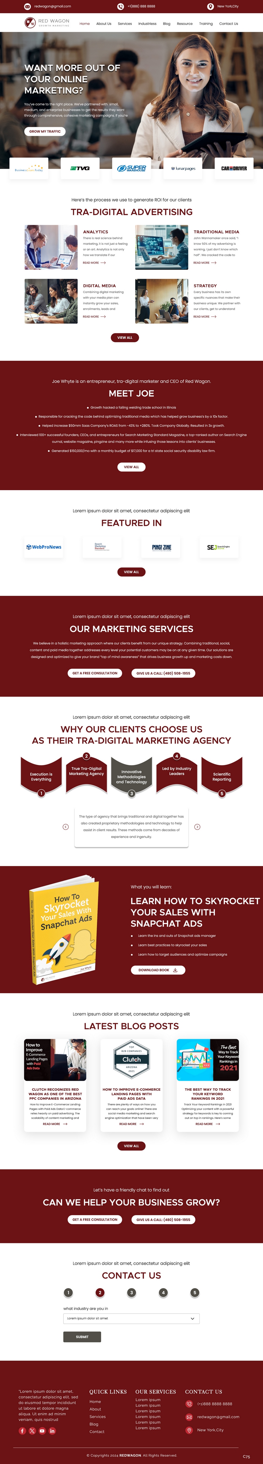 Web Design by pb for this project | Design #32575595