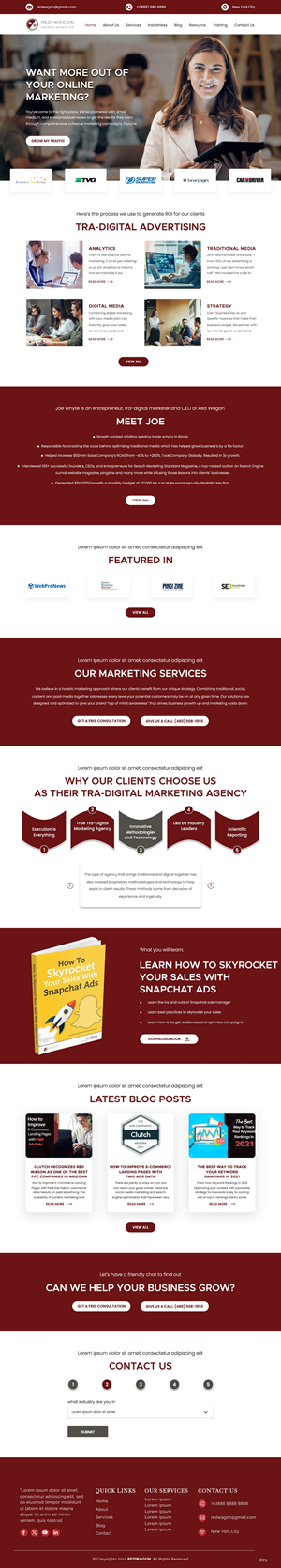 Web Design by pb for this project | Design: #32575595