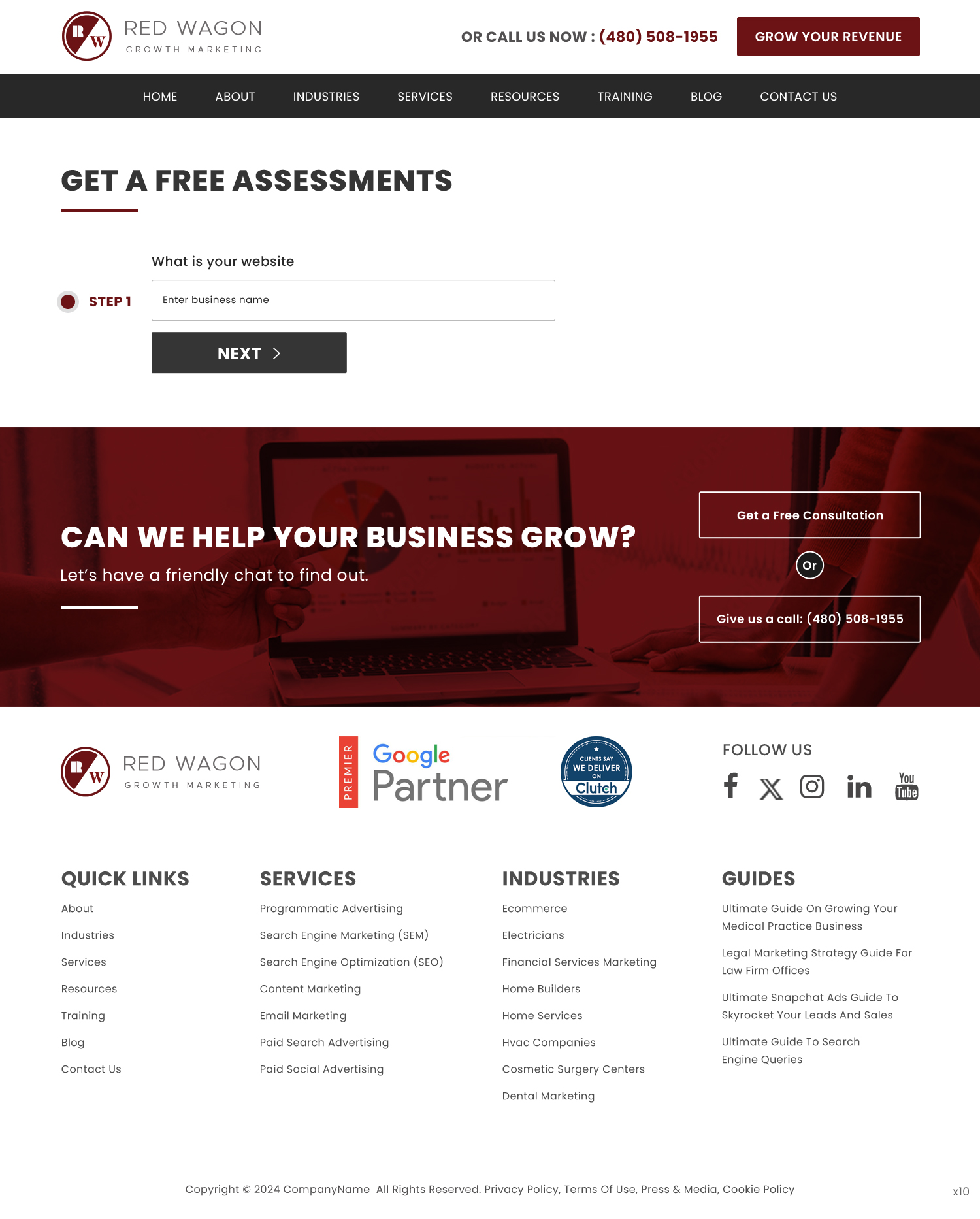 Web Design by pb for this project | Design #32592050