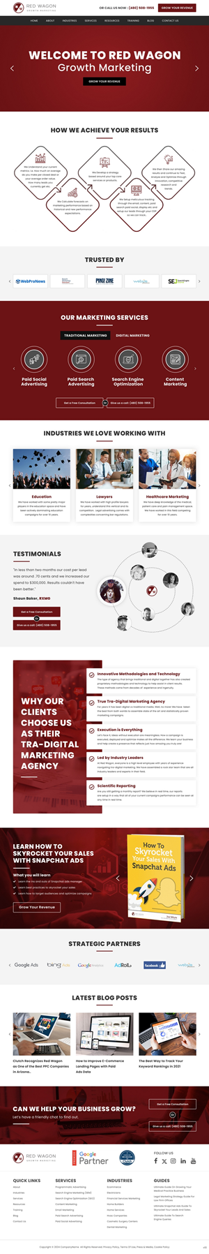 Web Design by pb for this project | Design: #32592051