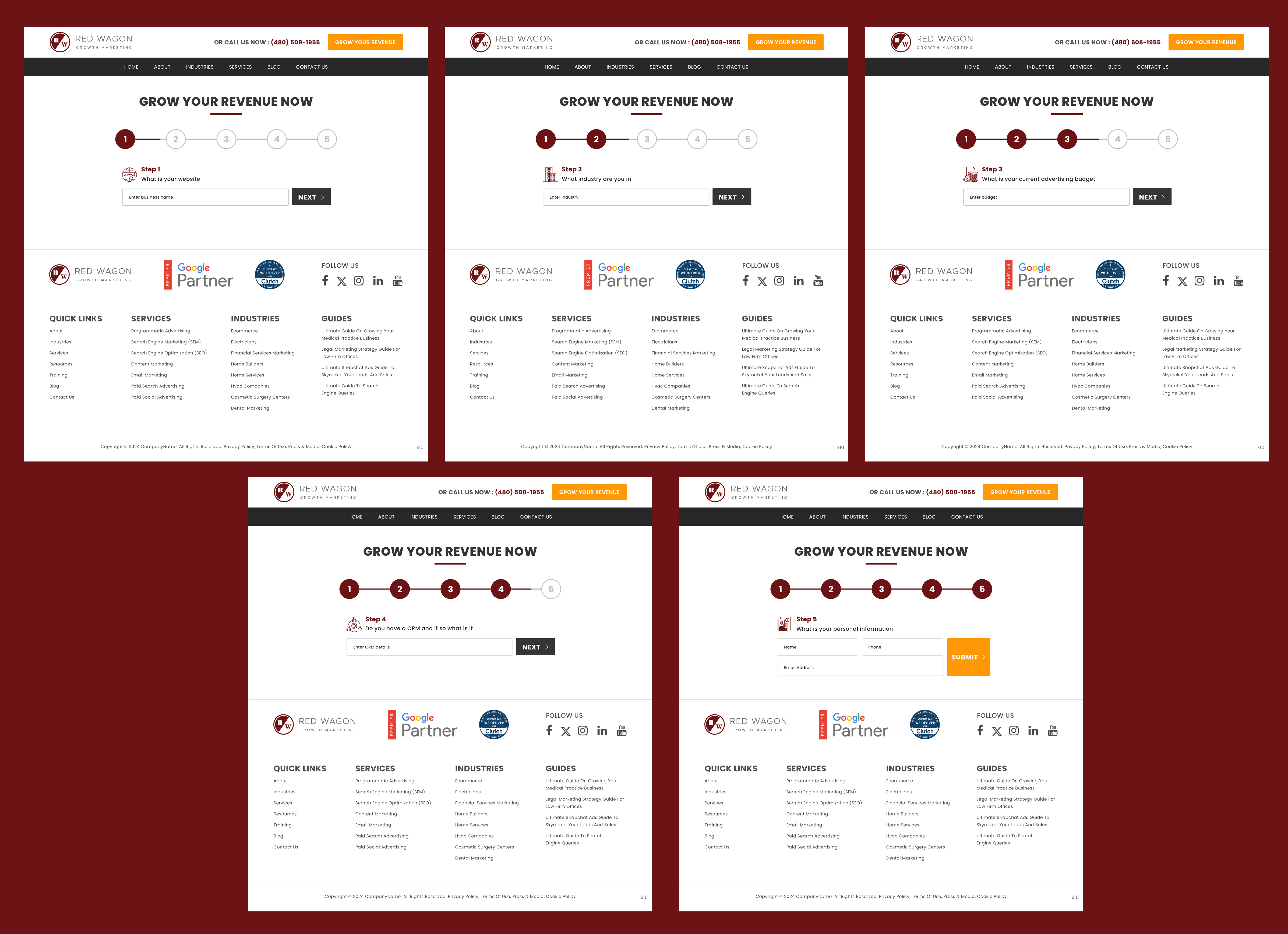 Web Design by pb for this project | Design #32667057