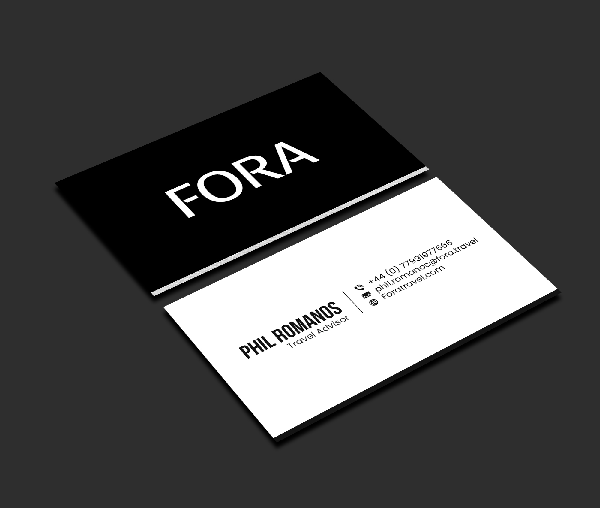 Visitenkarten-Design von Creations Box 2015 für Philip Romanos | Design #32521628