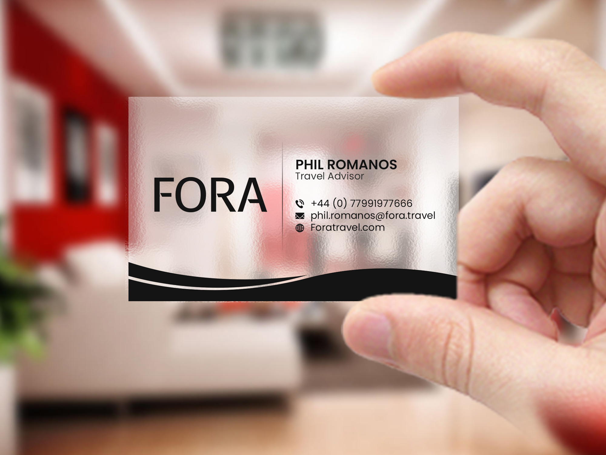 Visitenkarten-Design von Creations Box 2015 für Philip Romanos | Design #32525940