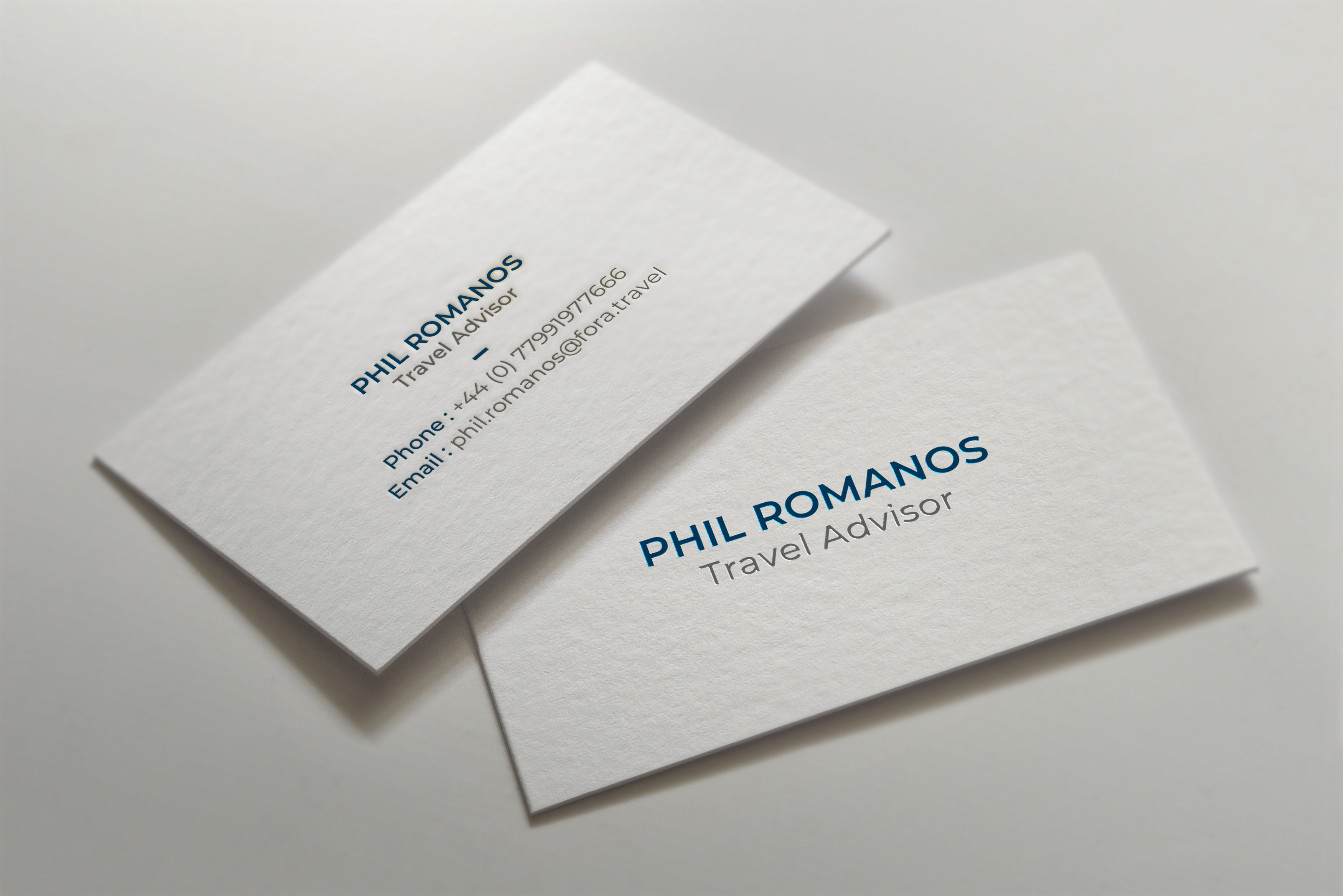 Visitenkarten-Design von R.design für Philip Romanos | Design #32517954