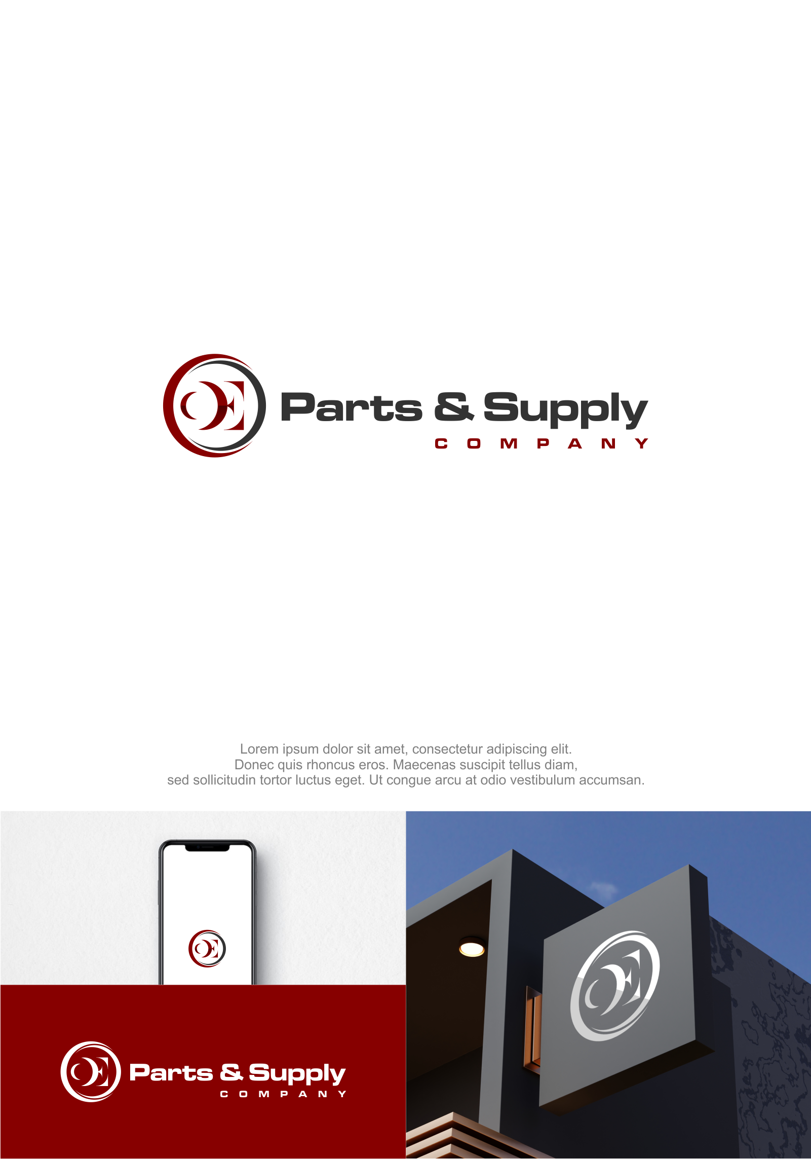 Logo Design by M.Syaiful Huda for OE FINISH | Design #32520645