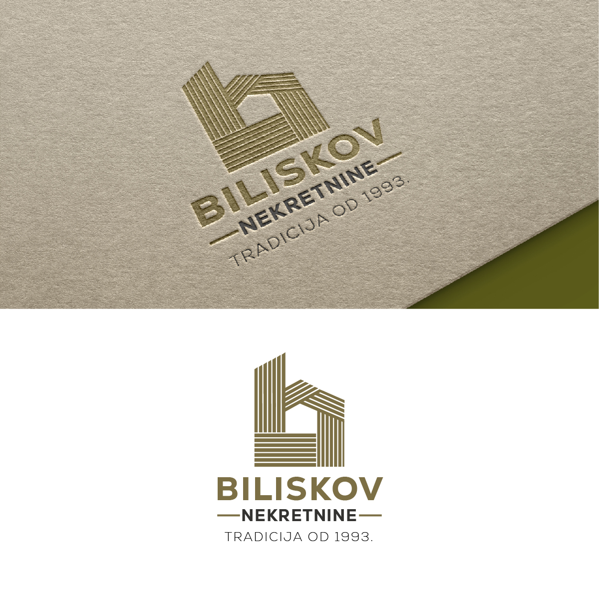 Logo Design by urvaG for Biliskov nekretnine d.o.o.  | Design #32540986