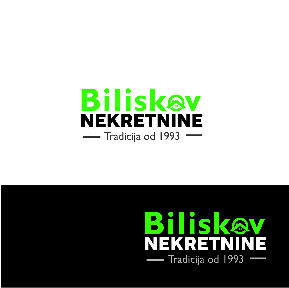 Logo Design by Blueberry for Biliskov nekretnine d.o.o.  | Design #32523906