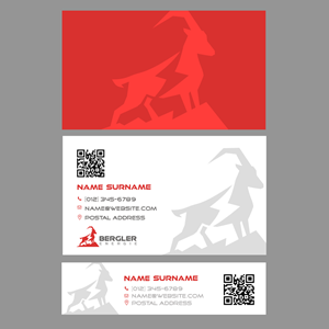 Design de Carte de Visite par Andrés Sebastián pour BerglerEnergie AG | Design : #32526290
