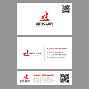 Business Card Design by Andrés Sebastián for BerglerEnergie AG | Design: #32526369