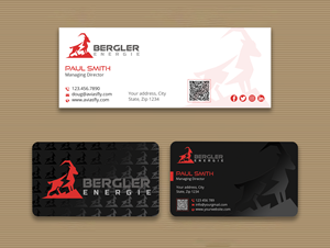 Design de Carte de Visite par Expert Bappy pour BerglerEnergie AG | Design : #32521196