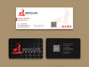 Visitenkarten-Design von Expert Bappy für BerglerEnergie AG | Design: #32521246