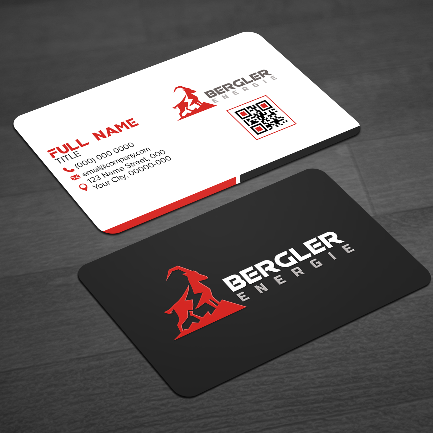 Business Card Design by WellDesign for BerglerEnergie AG | Design #32519881
