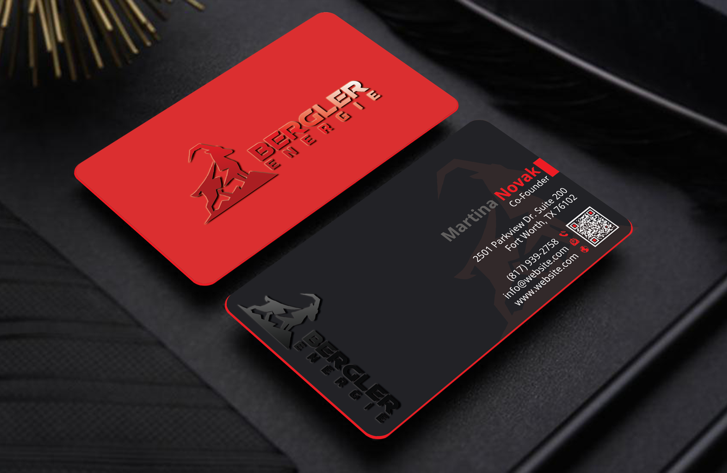 Business Card Design by DesignerShahadat for BerglerEnergie AG | Design #32519966