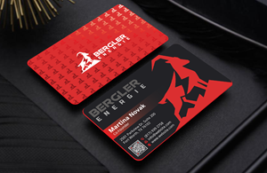 Visitenkarten-Design von DesignerShahadat für BerglerEnergie AG | Design: #32519985