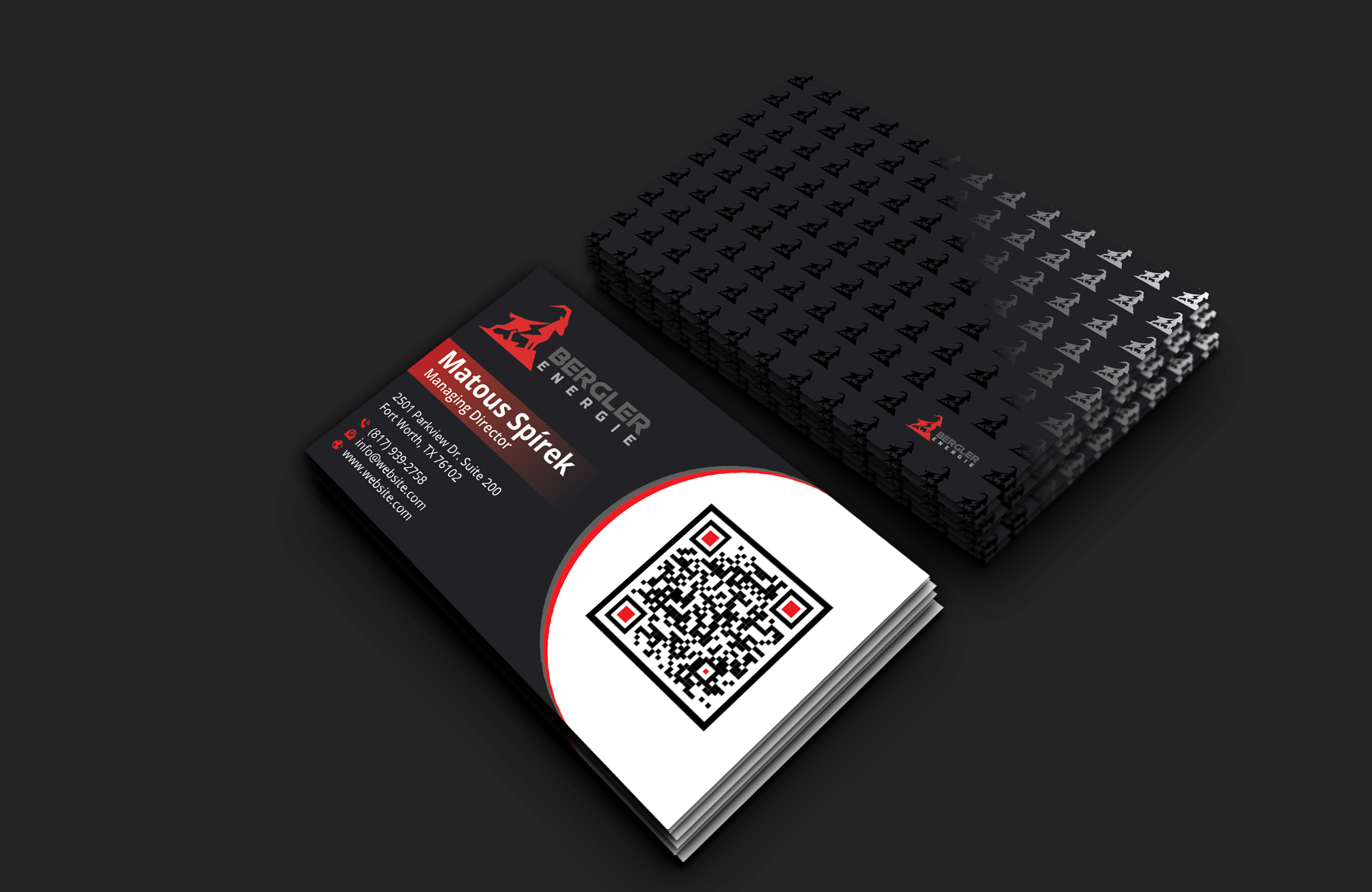Business Card Design by DesignerShahadat for BerglerEnergie AG | Design #32520015