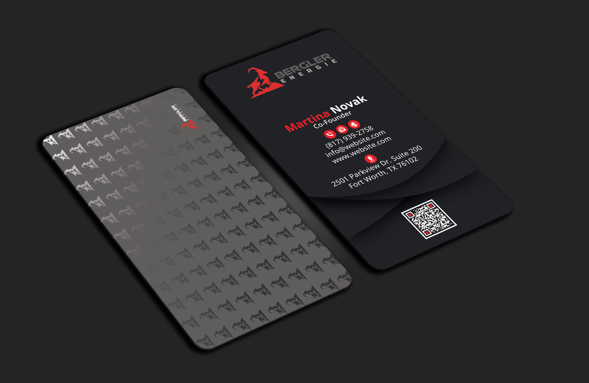Diseño de Tarjeta de Presentación por DesignerShahadat para BerglerEnergie AG | Diseño #32520026
