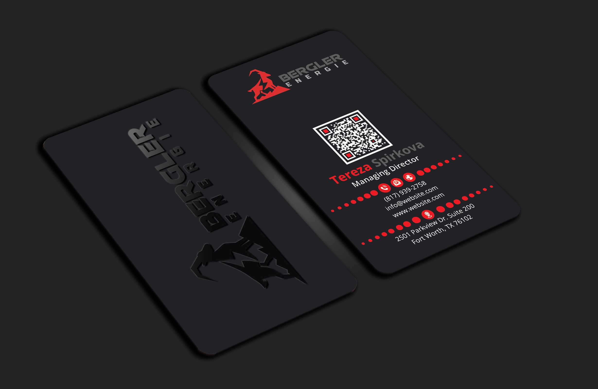 Business Card Design by DesignerShahadat for BerglerEnergie AG | Design #32520055