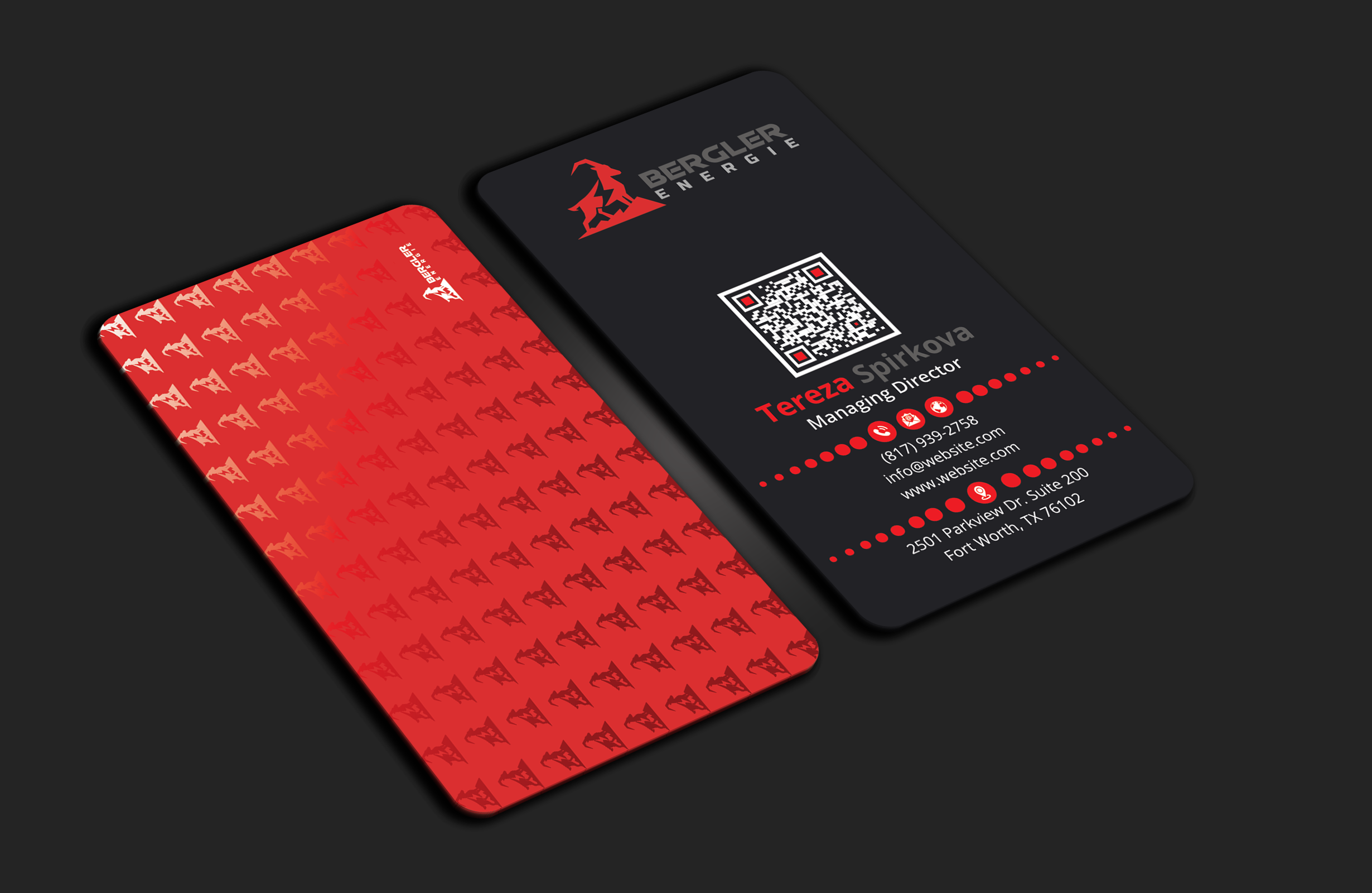 Diseño de Tarjeta de Presentación por DesignerShahadat para BerglerEnergie AG | Diseño #32520056