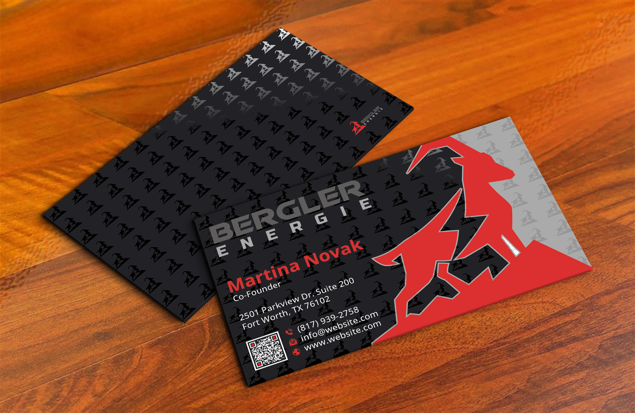Diseño de Tarjeta de Presentación por DesignerShahadat para BerglerEnergie AG | Diseño #32520170