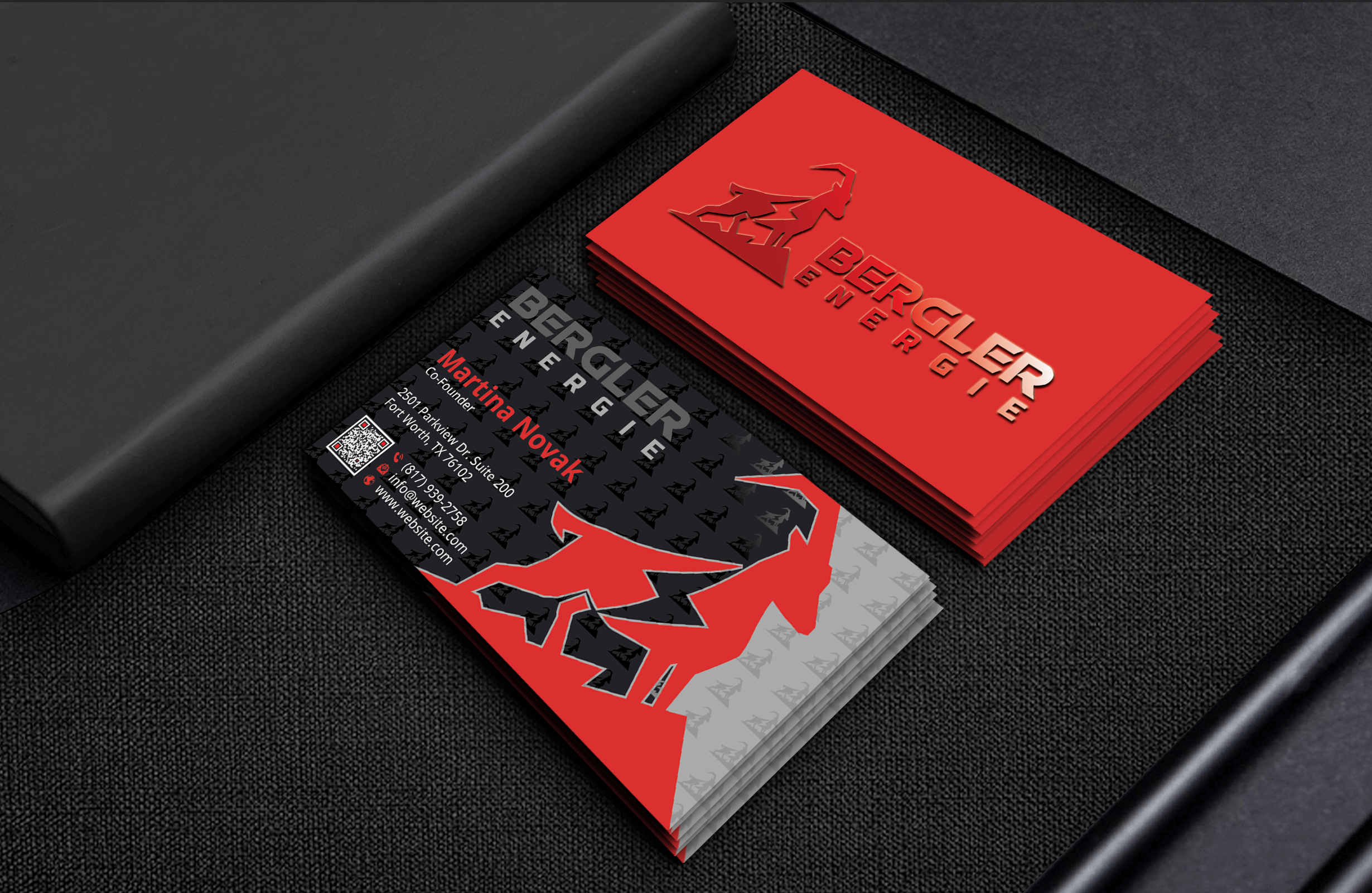 Diseño de Tarjeta de Presentación por DesignerShahadat para BerglerEnergie AG | Diseño #32520171
