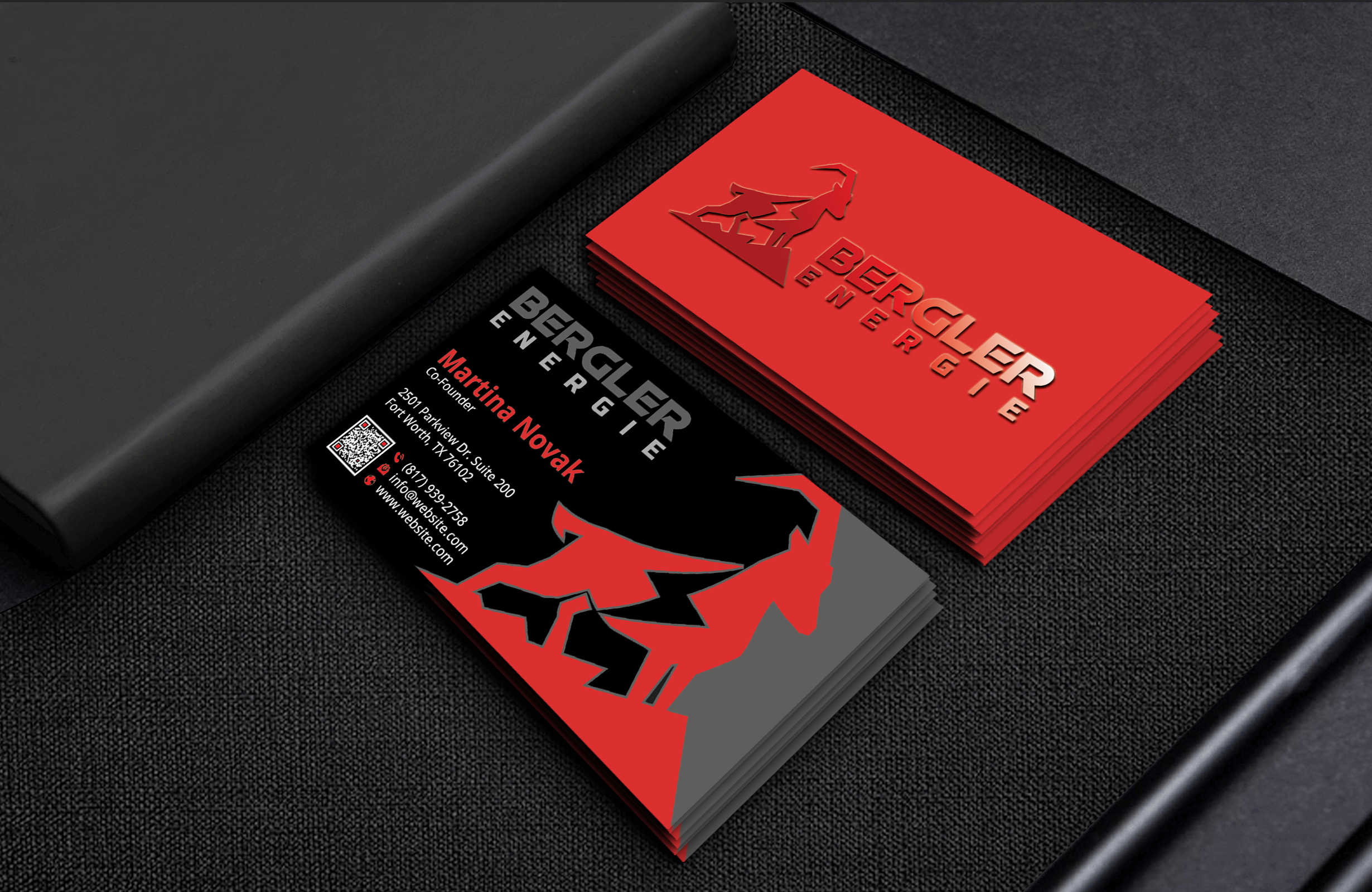 Diseño de Tarjeta de Presentación por DesignerShahadat para BerglerEnergie AG | Diseño #32520175
