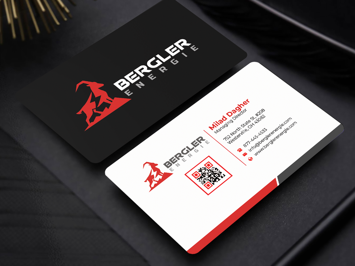 Business Card Design by Innovative Graphix for BerglerEnergie AG | Design #32519634