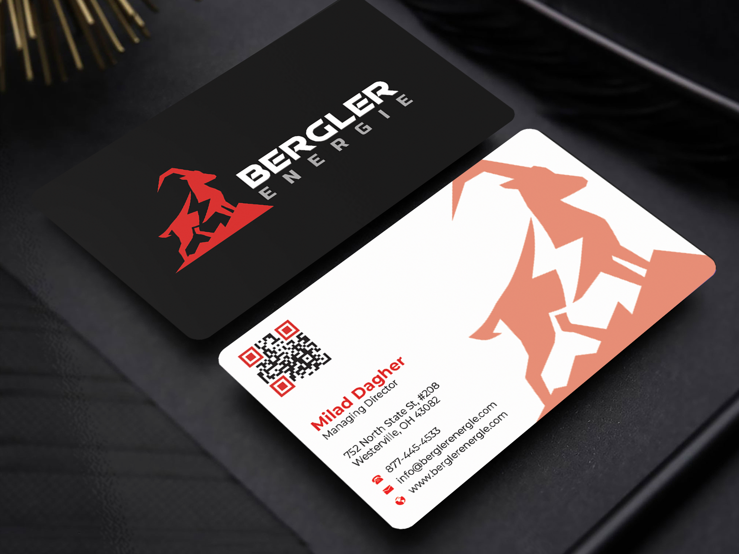 Design de Carte de Visite par Innovative Graphix pour BerglerEnergie AG | Design #32519664
