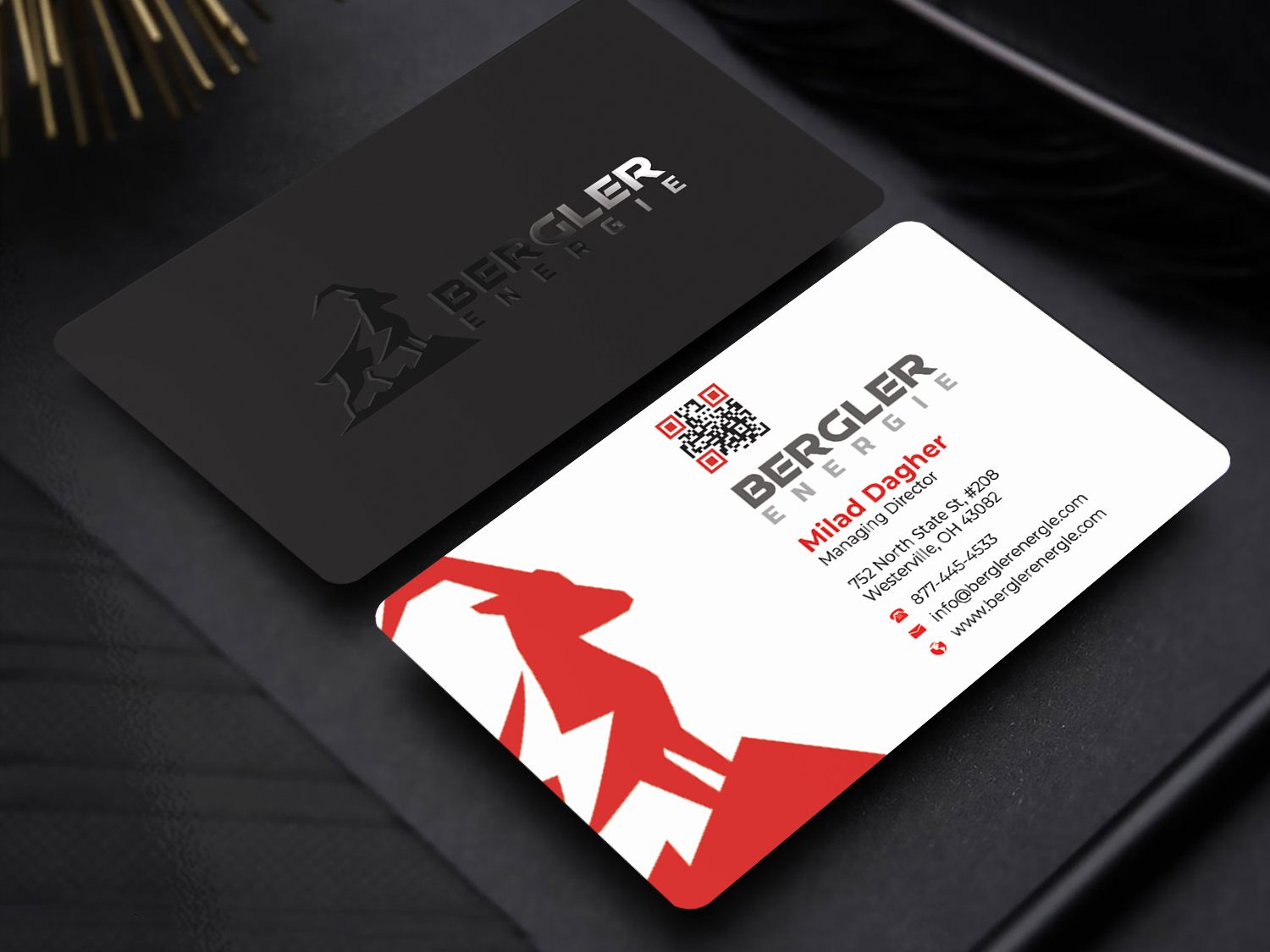 Diseño de Tarjeta de Presentación por Innovative Graphix para BerglerEnergie AG | Diseño #32520948