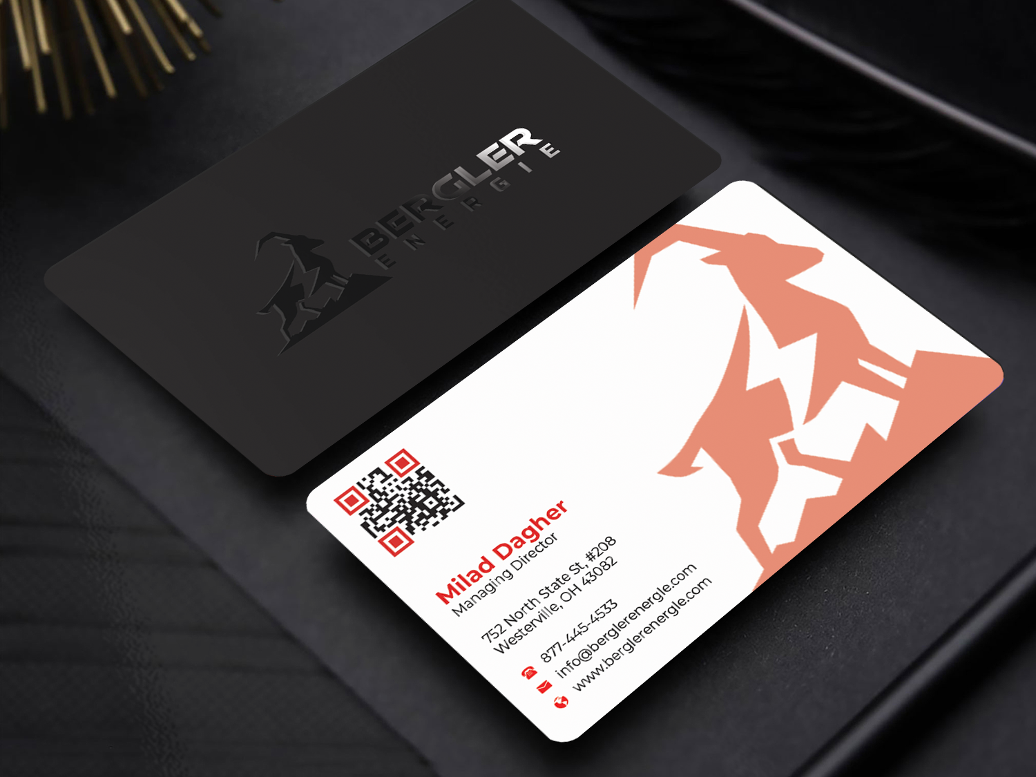 Diseño de Tarjeta de Presentación por Innovative Graphix para BerglerEnergie AG | Diseño #32520949