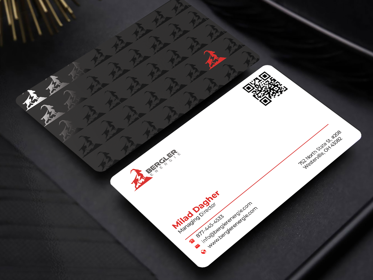 Diseño de Tarjeta de Presentación por Innovative Graphix para BerglerEnergie AG | Diseño #32521066