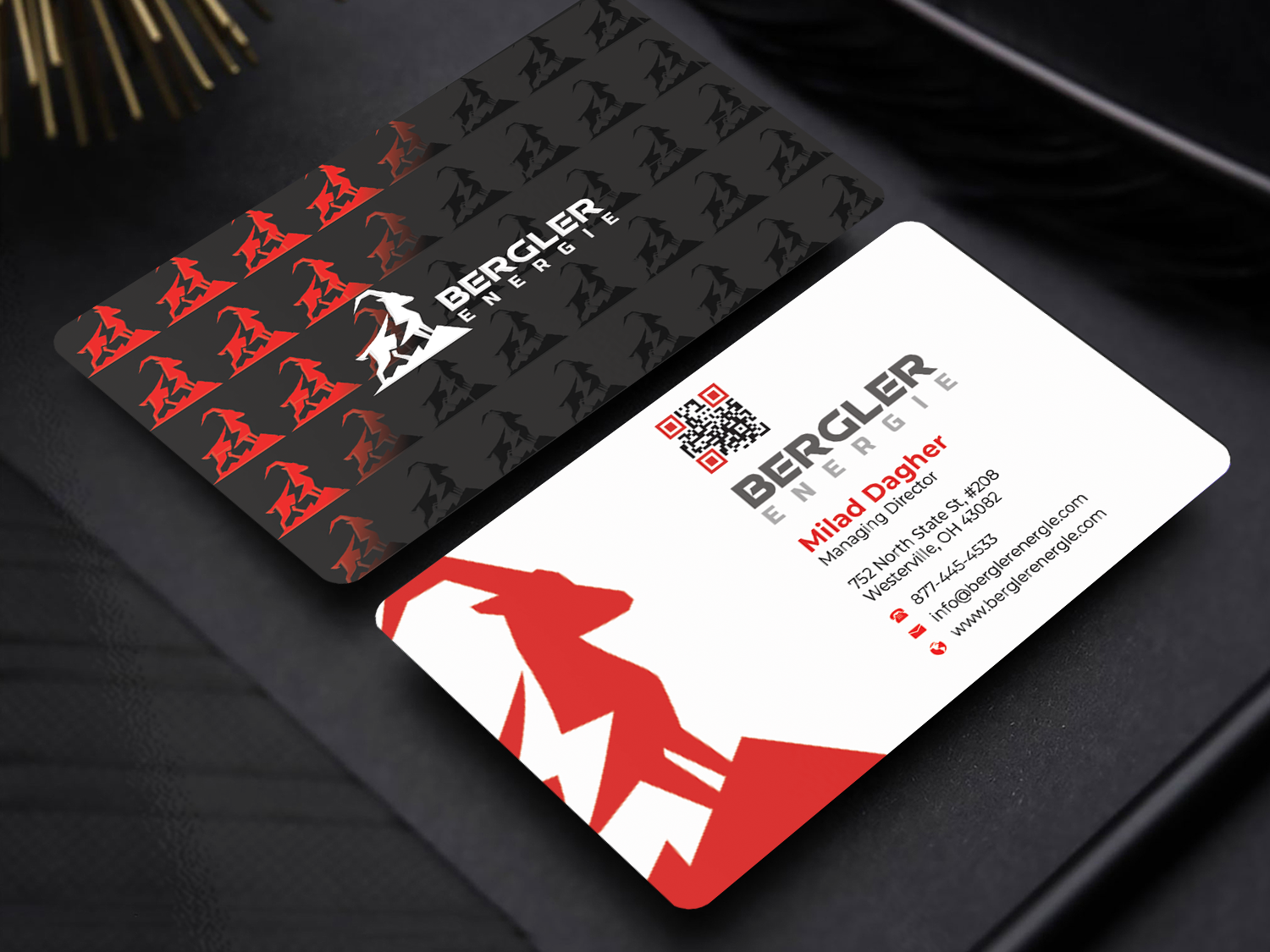 Diseño de Tarjeta de Presentación por Innovative Graphix para BerglerEnergie AG | Diseño #32521067