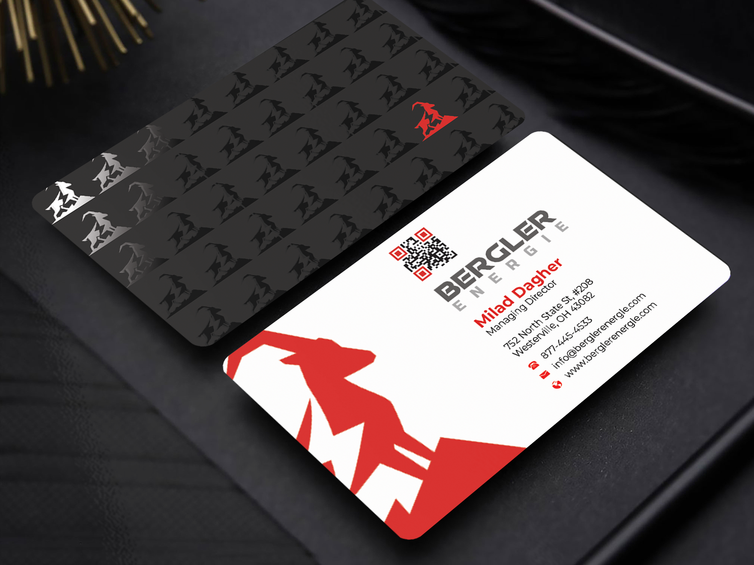 Diseño de Tarjeta de Presentación por Innovative Graphix para BerglerEnergie AG | Diseño #32521068