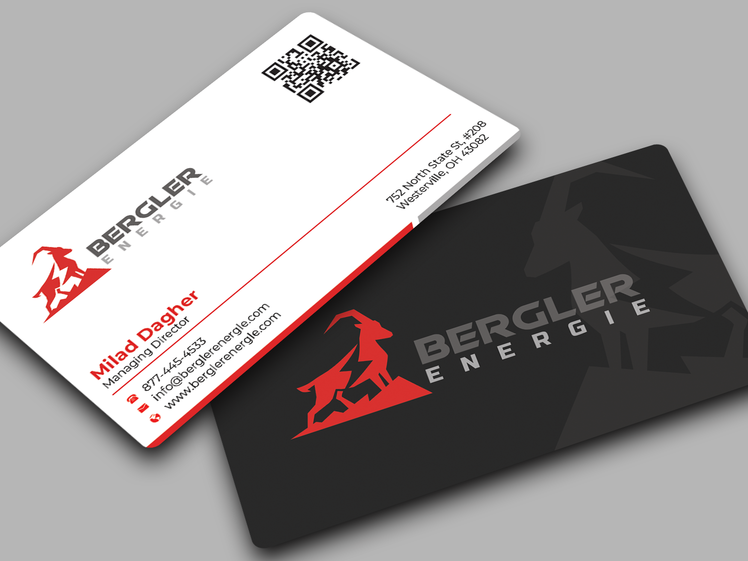 Diseño de Tarjeta de Presentación por Innovative Graphix para BerglerEnergie AG | Diseño #32521941