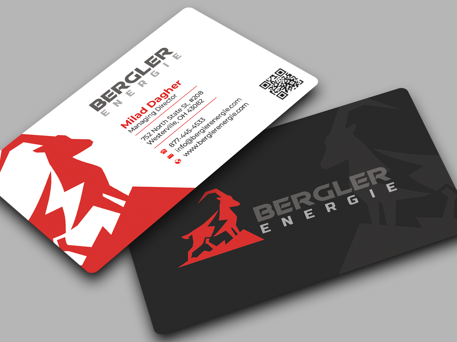 Design de Carte de Visite par Innovative Graphix pour BerglerEnergie AG | Design #32521943