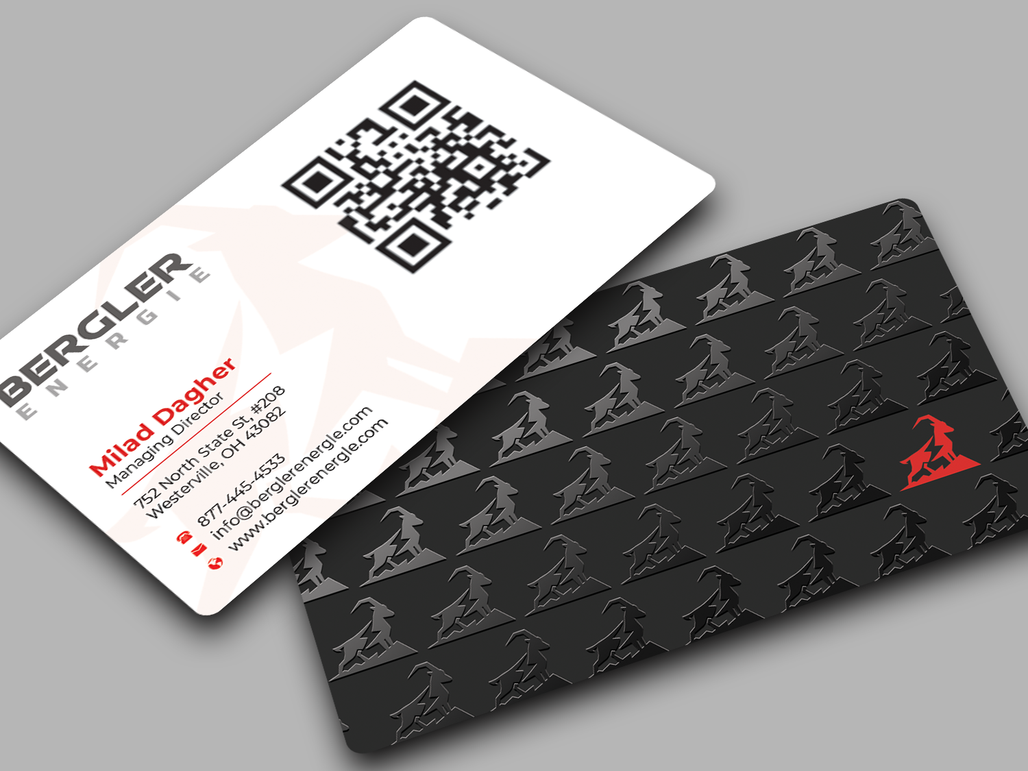 Diseño de Tarjeta de Presentación por Innovative Graphix para BerglerEnergie AG | Diseño #32522214