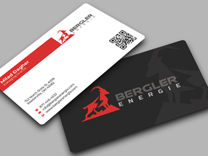 Design de Carte de Visite par Innovative Graphix pour BerglerEnergie AG | Design : #32522259