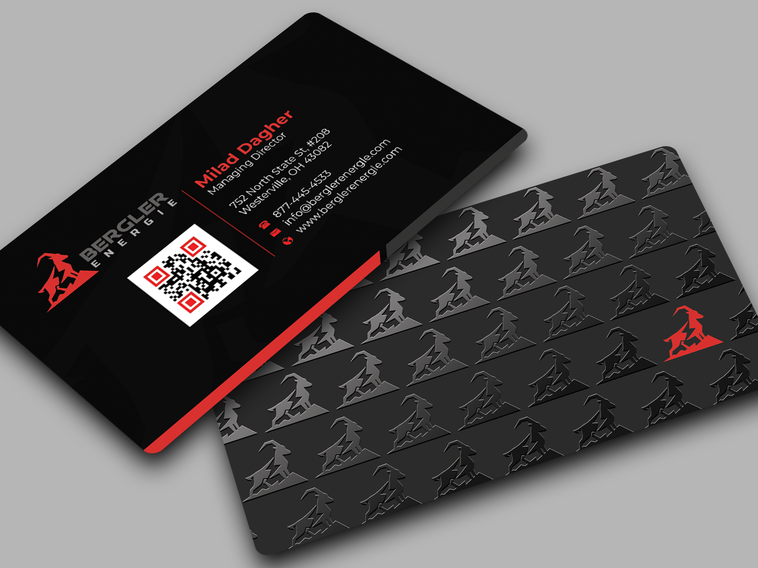 Diseño de Tarjeta de Presentación por Innovative Graphix para BerglerEnergie AG | Diseño #32522941