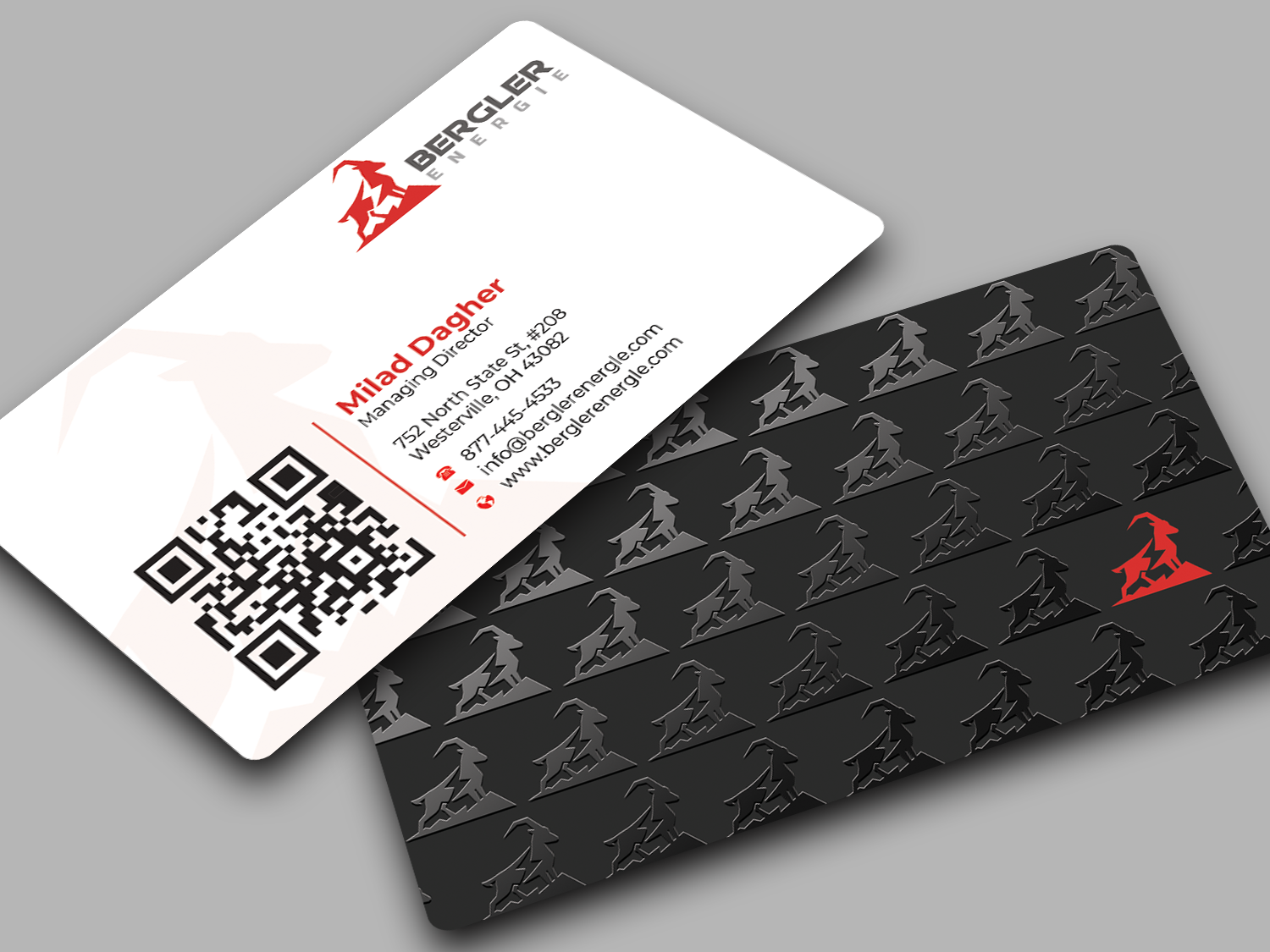 Design de Carte de Visite par Innovative Graphix pour BerglerEnergie AG | Design #32523085