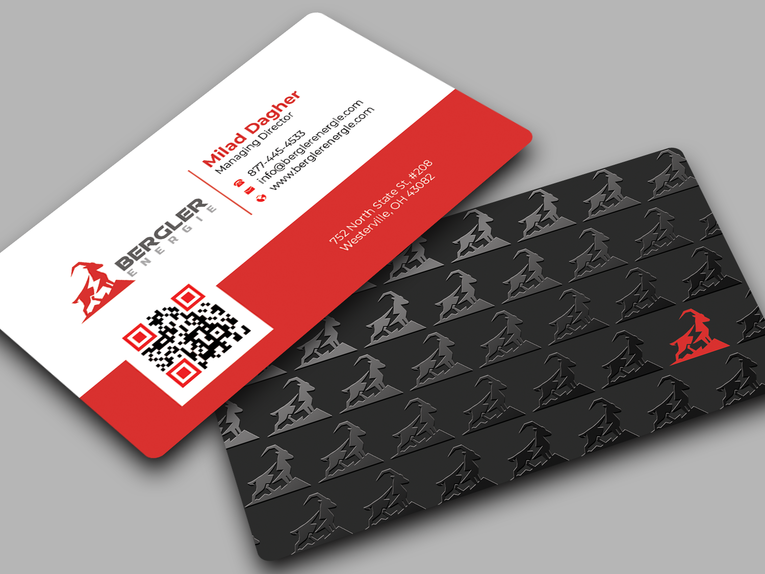 Diseño de Tarjeta de Presentación por Innovative Graphix para BerglerEnergie AG | Diseño #32523177