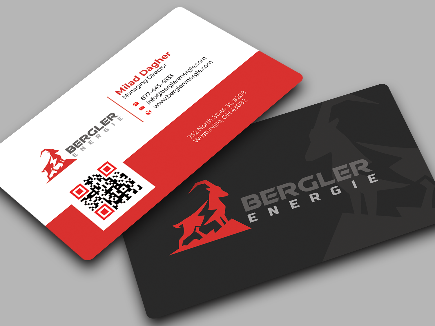 Business Card Design by Innovative Graphix for BerglerEnergie AG | Design #32523179