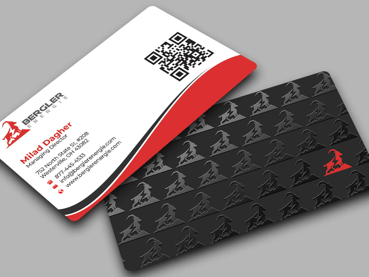 Design de Carte de Visite par Innovative Graphix pour BerglerEnergie AG | Design #32523460