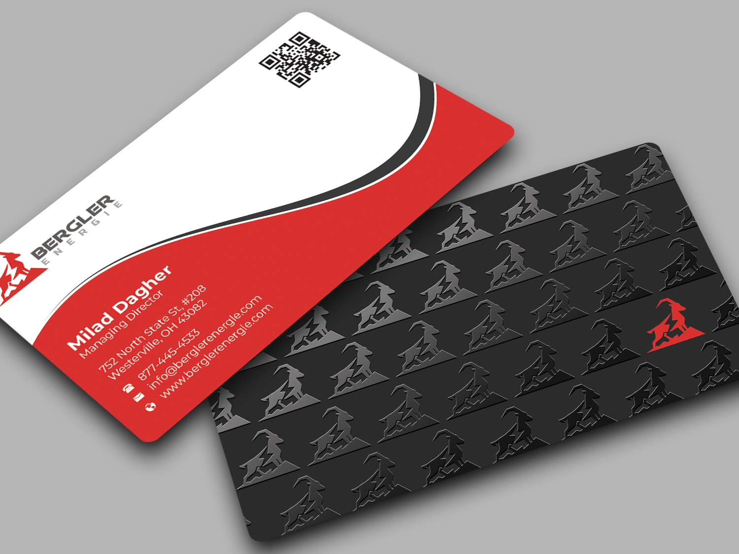 Diseño de Tarjeta de Presentación por Innovative Graphix para BerglerEnergie AG | Diseño #32524514